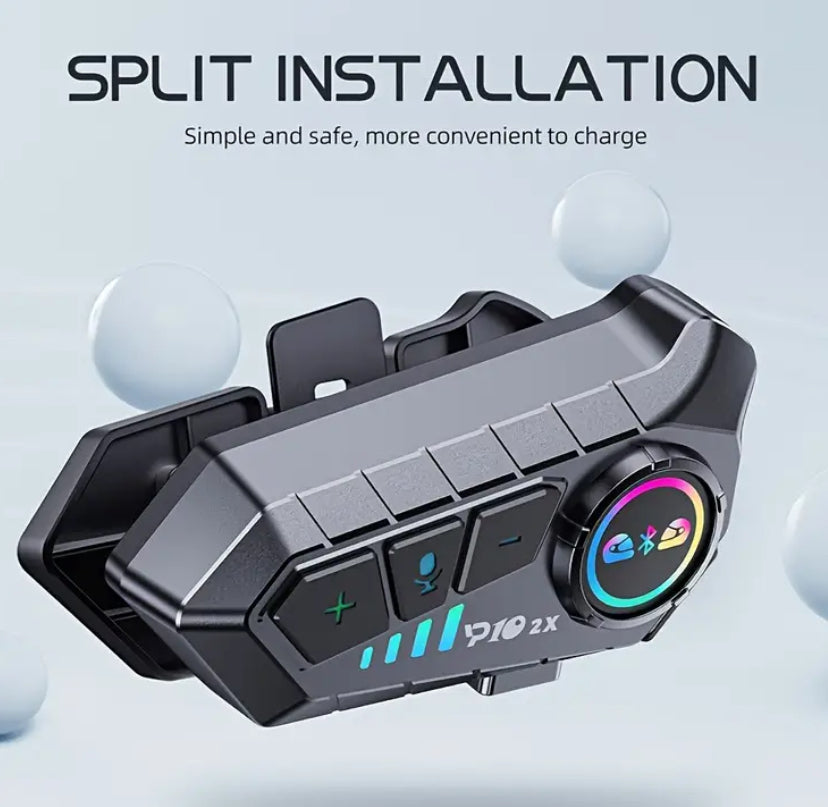 Intercomunicador para casco de moto. Y10 2X