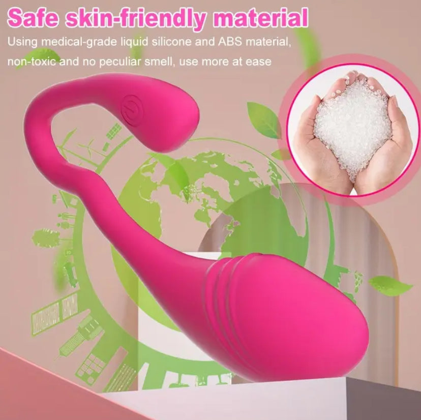 Vibrador Dildo control por app. Juguete sexual. Adultos