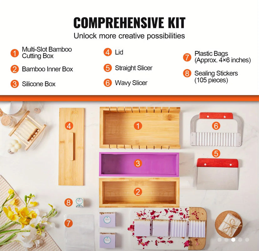 Kit para elaborar jabones. Marca Vevor. Jabonería.