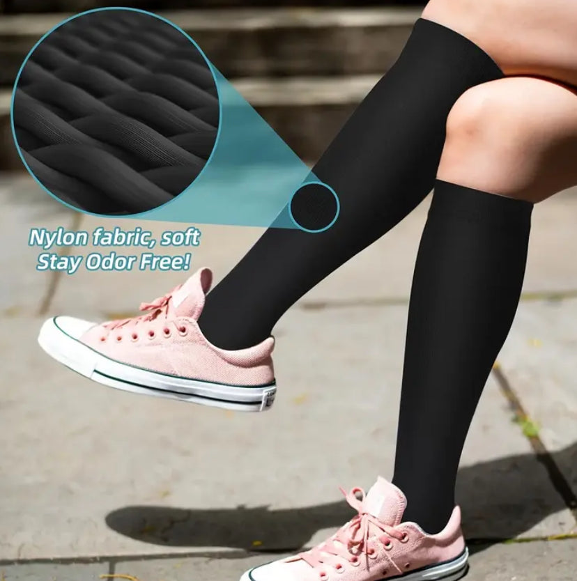 Medias para compresión. Ideal para hombres y mujeres. Cuidado personal.