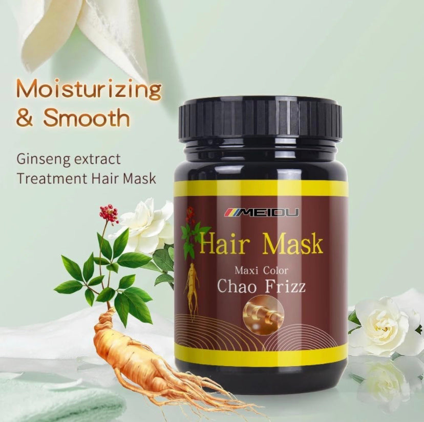 Mascarilla reparadora chao Frizz marca Meidu. Cuidado personal
