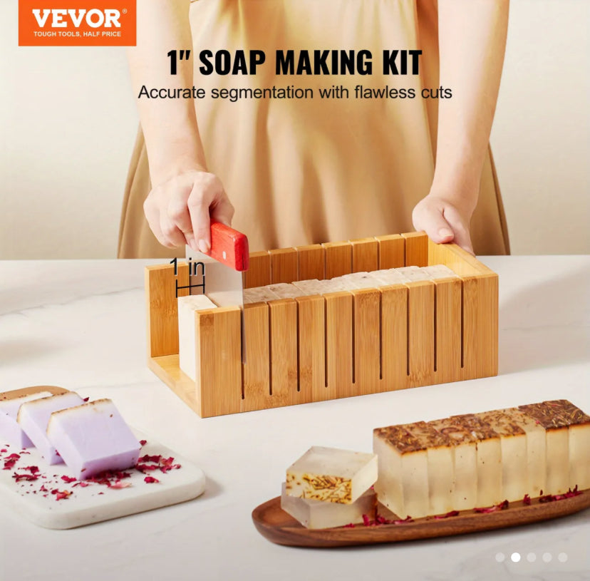 Kit para elaborar jabones. Marca Vevor. Jabonería.