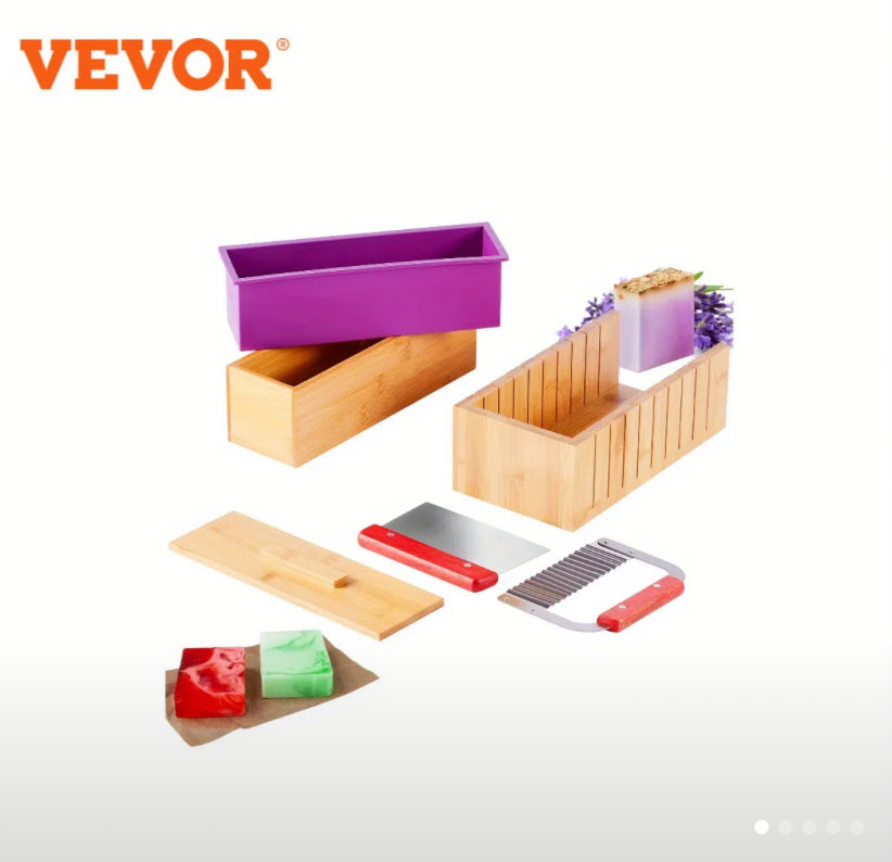 Kit para elaborar jabones. Marca Vevor. Jabonería.