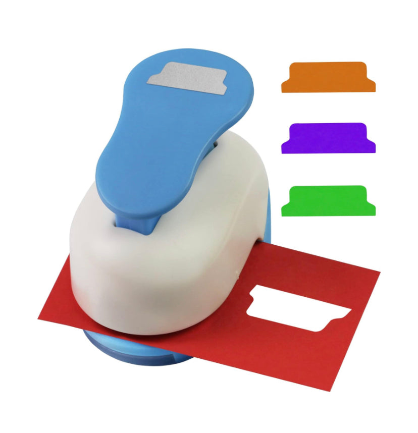 Cortador de pestañas para agendas. Papelería