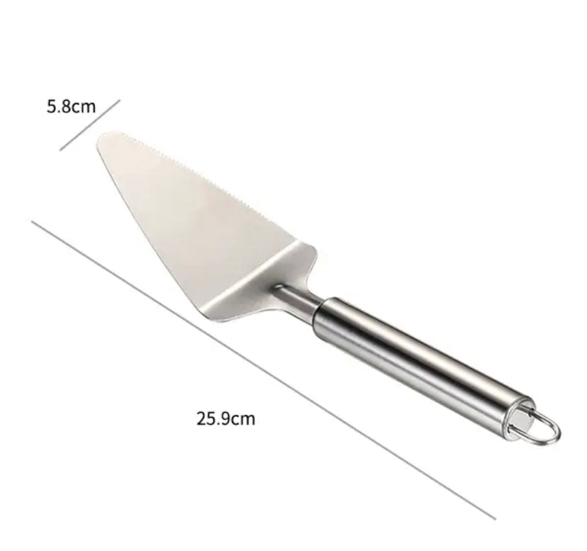 Cuchillo para pastel en acero inoxidable. Reposteria