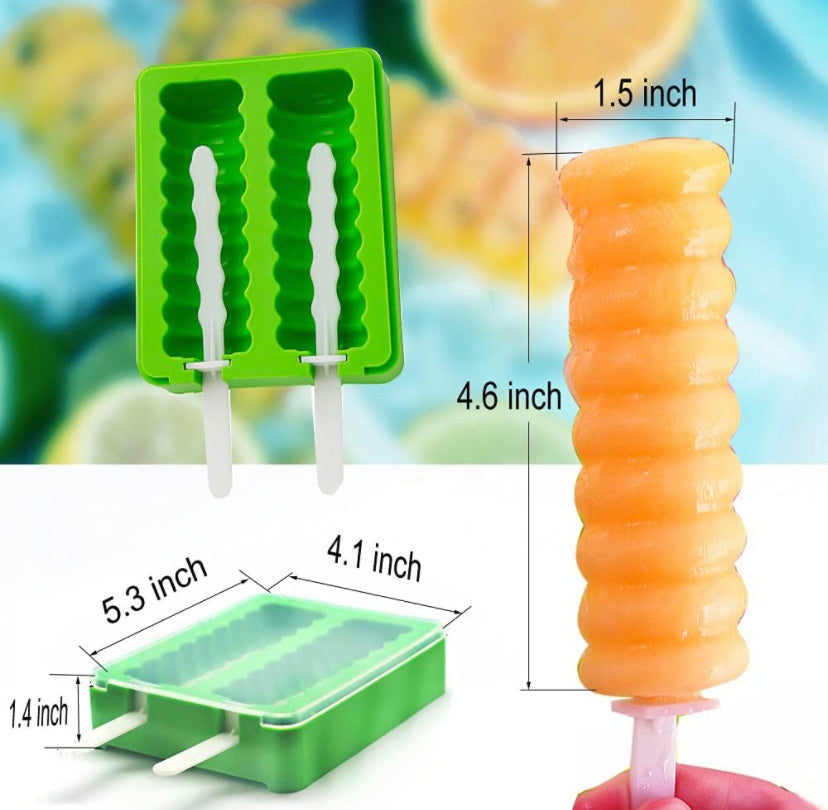 Molde para paletas de helados. Reposteria