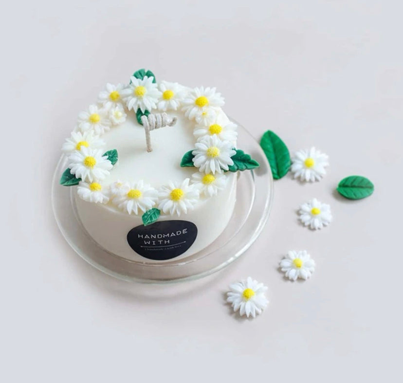 Molde de mini flores para velas y jabones.