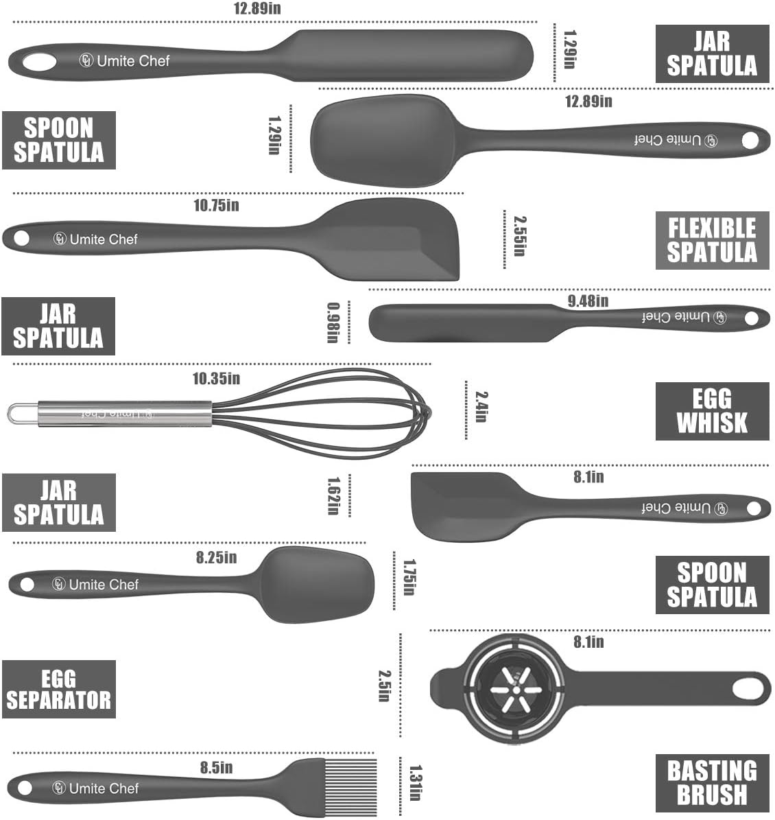 Set de herramientas para reposteria. Ideal para tu cocina