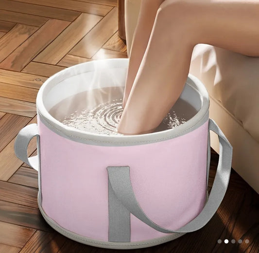 Bañera para manicura portátil. Cuidado personal