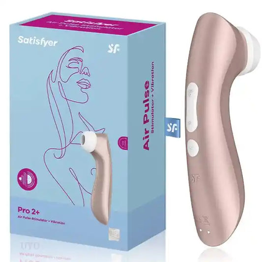Satisfyer Pro 2+ Estimulador Clitoris Recarga Rapida Oral. Adultos