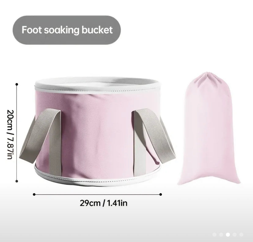 Bañera para manicura portátil. Cuidado personal
