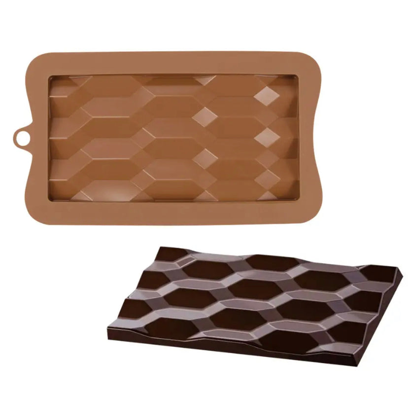 Molde para tabletas de chocolate. Ideal para reposteria