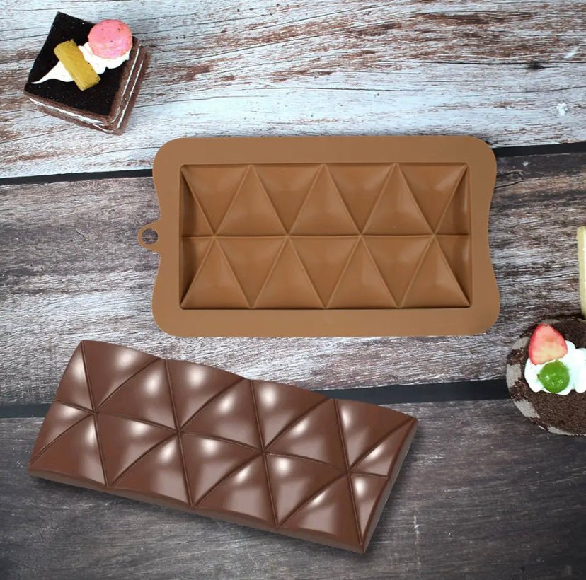 Molde para tabletas de chocolate. Ideal para reposteria y chocolatería.